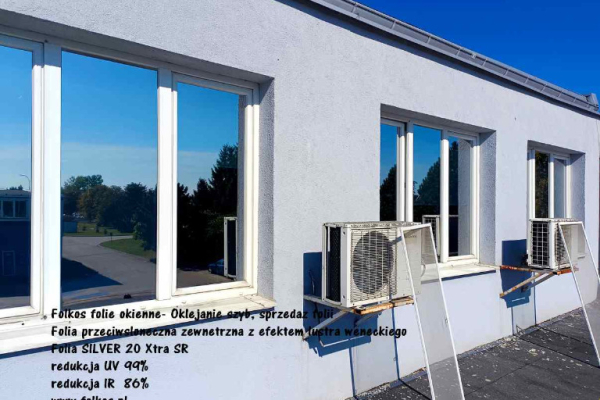Ogłoszenie - Folie przeciwsłoneczne zewnetrzne na okna Warszawa -Przyciemnianie szyb folią TEL.790-028-159 Folkos folie okienne - Ochota - 187,00 zł