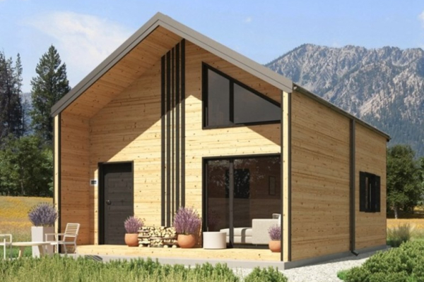 Ogłoszenie - Drewniany domek całoroczny letniskowy 5m/7m 20cm - 69 000,00 zł