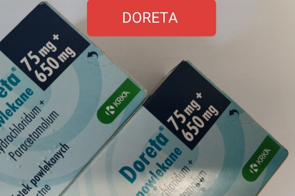 Ogłoszenie - Bez recepty - Na receptę -Doreta 75mg 60tab - 100,00 zł