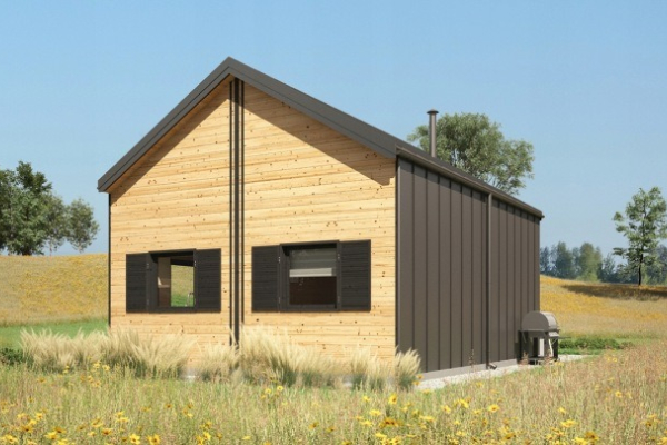Ogłoszenie - Drewniany domek całoroczny letniskowy 5m/7m 20cm - 69 000,00 zł