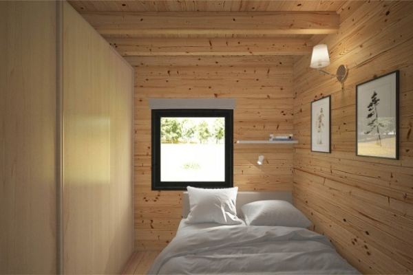 Ogłoszenie - Drewniany domek całoroczny letniskowy 5m/7m 20cm - 69 000,00 zł