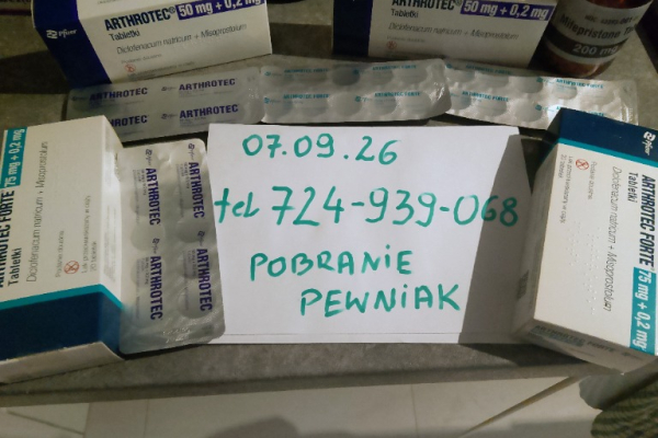 Ogłoszenie - Arthrotec Forte .Arthrotec 50 Misoprostol Mifepristone Ru486 - Inowrocław - 200,00 zł