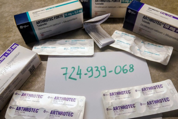 Ogłoszenie - Tabletki Poronne.Mifepriston Misoprostol Ru 486 Mizoprostol Misoprostol 200 Arthrotec Forte Cytotec - Opole - 200,00 zł