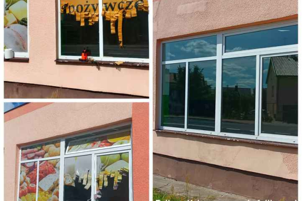 Ogłoszenie - Demontaż folii z okien, witryn, szklanych ścianek biurowych...Warszawa -zrywanie folii Warszawa TEL.790028159 - Mokotów - 134,00 zł