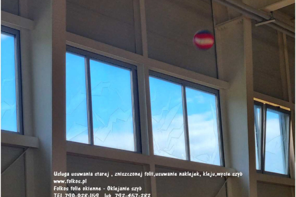 Ogłoszenie - Demontaż folii z okien, witryn, szklanych ścianek biurowych...Warszawa -zrywanie folii Warszawa TEL.790028159 - Mokotów - 134,00 zł