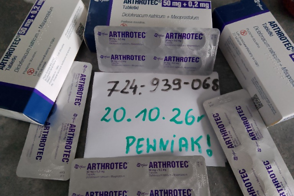 Ogłoszenie - Arthrotec Forte .Arthrotec 50 Misoprostol Cytotec Ru486 Mifepristone - Poznań - 200,00 zł