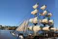 Ogłoszenie - Drewniana Replika statku USS Constitution - 3 999,00 zł