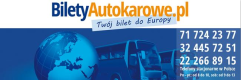 Ogłoszenie - Bilety autokarowe do 35 krajów w Europie