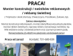 Ogłoszenie - Monter reklam / konstrukcji - 35,00 zł