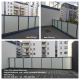 Ogłoszenie - Oklejamy balkony Warszawa , folie na szklane balustrady balkonowe Wilanów -Usługa oklejania balkonu folią prywatyzującą - Wilanów - 145,00 zł