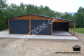 Ogłoszenie - Garaż blaszany 6x5 konstrukcja profil ocynk - 16 800,00 zł