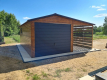 Ogłoszenie - garaże drewnopodobne i akrylowe 6m x 6m z blachodachówką - Szczecin - 13 900,00 zł