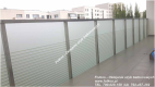 Ogłoszenie - Oklejamy balkony na Wilanowie - Folie matowe prywatyzujące na szklane balustrady balkonowe Warszawa Wilanów folie - Wilanów - 143,00 zł