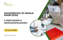 Ogłoszenie - Asystent/Asystentka w dziale kadr z orzeczeniem o niepełnosprawności - praca stacjonarna w Warszawie - Ochota - 4 806,00 zł