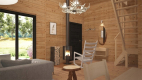 Ogłoszenie - Drewniany domek całoroczny letniskowy 5m/7m 20cm - 69 000,00 zł