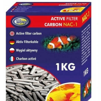 Ogłoszenie - Wkład węgiel aktywny Aqua Nova 1 Do filtra w akwarium - 18,00 zł
