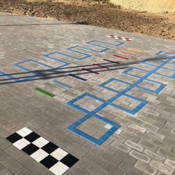 Ogłoszenie - Drabinki 250x450 cm - gry podwórkowe, chodnikowe, asfaltowe - 1 800,00 zł