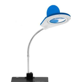 Ogłoszenie - Lampka LED warsztatowa lupa 5x / 10x giętkie ramię - 95,00 zł