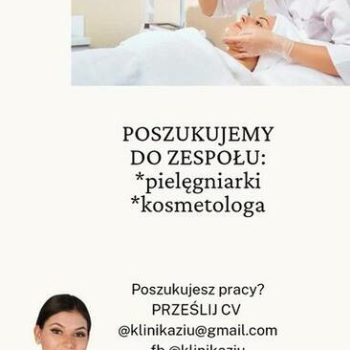 Ogłoszenie - Praca dla kosmetologa/pielęgniarki - 6 000,00 zł