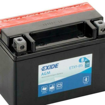 Ogłoszenie - Akumulator motocyklowy EXIDE YTX9-BS (ETX9-BS) 12V 8Ah 120A - 145,00 zł