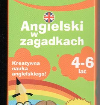 Ogłoszenie - Karty obrazkowe. Angielski w zagadkach 4-6 lat - 15,00 zł