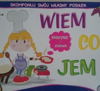 Ogłoszenie - Gra edukacyjna WIEM CO JEM smacznie i zdrowo ABINO - 30,00 zł