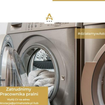 Ogłoszenie - Pracownik pralni