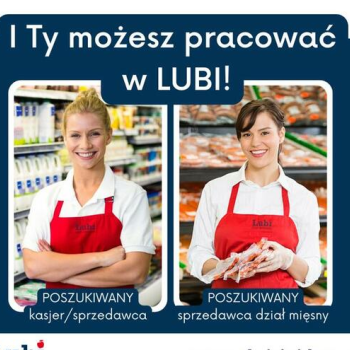 Ogłoszenie - Nowy sklep spożywczy-stabilne zatrudnienie.