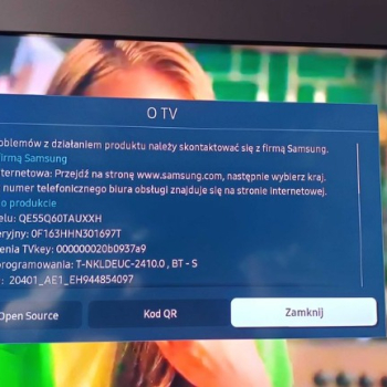 Ogłoszenie - Telewizor LED 55'' Samsung QE55Q60TAUXXH 4K Smart - Słupsk - 1 700,00 zł