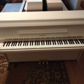 Ogłoszenie - Małe białe pianino Kawai 97 - Bełchatów - 5 500,00 zł