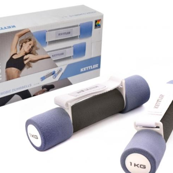 Ogłoszenie - Ciężarki fitnes KETTLER AEROBIC Dumblles HANTELN 2 x 1 kg - 60,00 zł