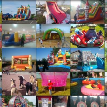 Ogłoszenie - Zorbing - DIONIZOS.INFO Wynajem zjeżdżalnia Dmuchańce festyn