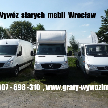 Ogłoszenie - Utylizacja,odbiór,wywóz starych mebli Wrocław. - Wrocław - 1,00 zł