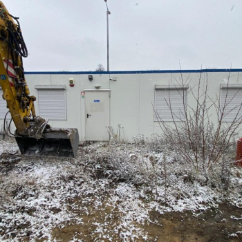 Ogłoszenie - Kontenery biurowe – 5 modułów, klimatyzacja, alarm, CCTV. - Sulechów - 86 100,00 zł