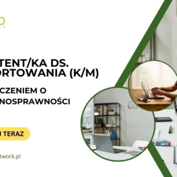 Ogłoszenie - Asystent/Asystentka ds. raportowania (K/M) z orzeczeniem o niepełnosprawności - praca zdalna dla osób z całej Polski - 4 806,00 zł