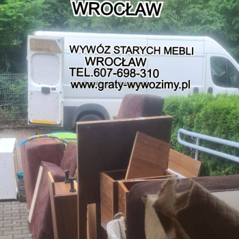 Ogłoszenie - Wywóz,utylizacja starych mebli Wrocław. - 1,00 zł