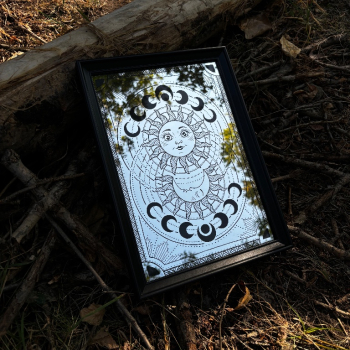 Ogłoszenie - Lustro grawerowane ręcznie - 250,00 zł