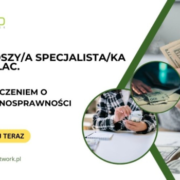 Ogłoszenie - Młodszy Specjalista/Młodsza Specjalistka ds. płac. z orzeczeniem o niepełnosprawności - praca zdalna (cała Polska) - 5 000,00 zł