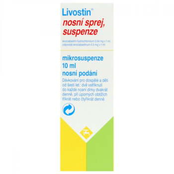 Ogłoszenie - Livostin Nasal Spray 10 ml - 10,40 zł