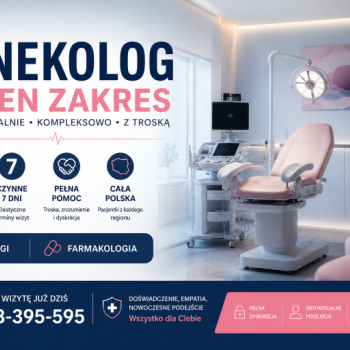Ogłoszenie - Ginekolog pełna pomoc 24h szybkie terminy - Olsztyn