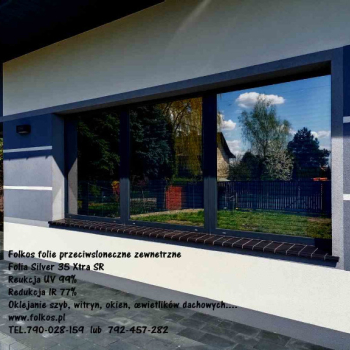Ogłoszenie - Folie przeciwsłoneczne zewnetrzne Białołęka- Tarchomin- Nowodwory ...TEL.790-028-159 Folkos folie okienne - Białołęka - 188,00 zł
