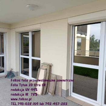 Ogłoszenie - Pruszków -folie przeciwsłoneczne zewnetrzne na okna TEL.790-028-159 Folie z filtrem UV i IR - Pruszków - 188,00 zł