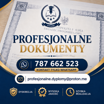 Ogłoszenie - Dyplom BEZ ZALICZEK Matura Świadectwo Tylko tu uczciwa oferta Kup dyplom Kup dyplom inżyniera Kup dyplom magistra - Pomorskie - 1 799,00 zł