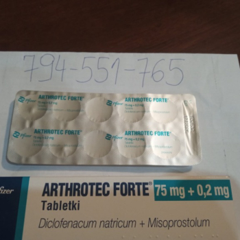 Ogłoszenie - Arthrotec forte 200 zł mizoprostol cytotec 200 zł - Warszawa - 200,00 zł