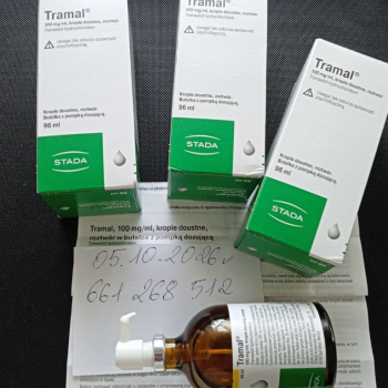 Ogłoszenie - Tramal Krople 96 ml . Odbiór wyłącznie osobisty. - Mazowieckie - 300,00 zł