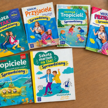 Ogłoszenie - Szkoła na Tak, Nowi Tropiciele, Szkoła marzeń na Tak, Drużyna Tropicieli, Szkolni Przyjaciele, Wielka Przygoda - 10,00 zł